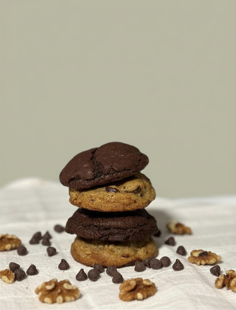 Brown Butter Sourdough Cookies